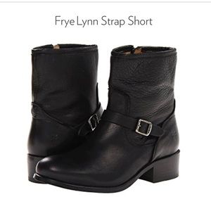 Frye Lynn Boot in Black (6 1/2)